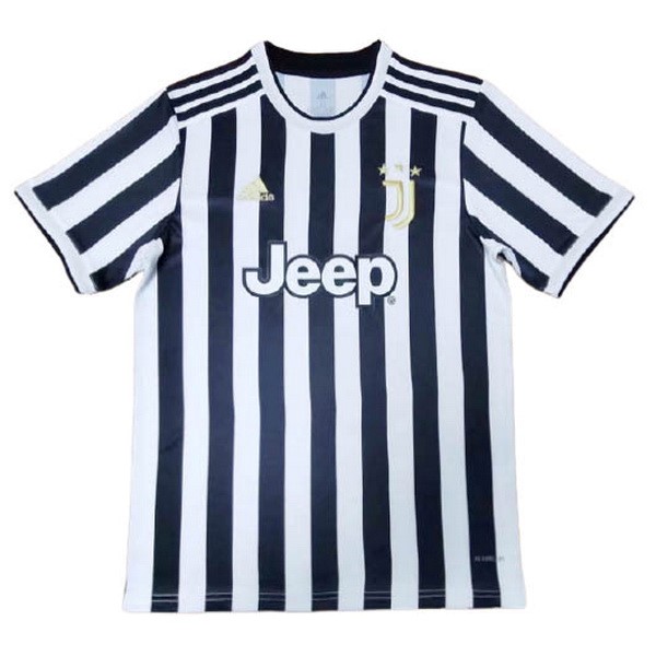 Tailandia Camiseta Juventus Concepto Primera Equipación 2021-2022 Blanco Negro